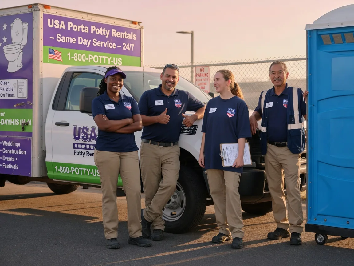 Porta Potty Rental company in Rea, MO