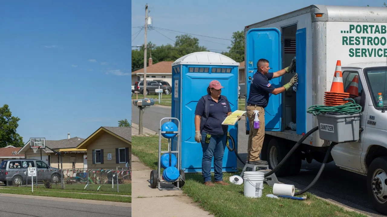 Portable Toilet Rental in Rea, MO near me